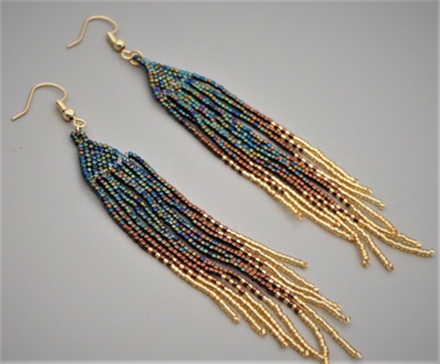 Peacock Earrings