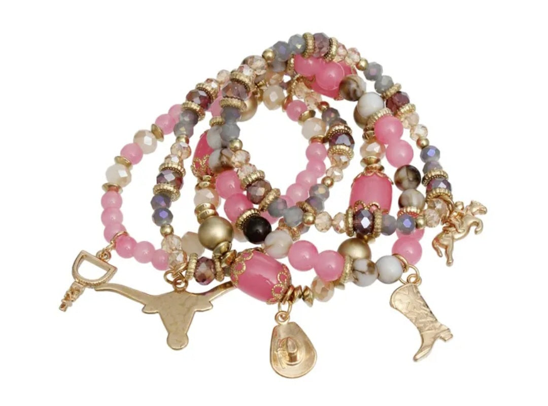 Western Girl Charm Bracelet