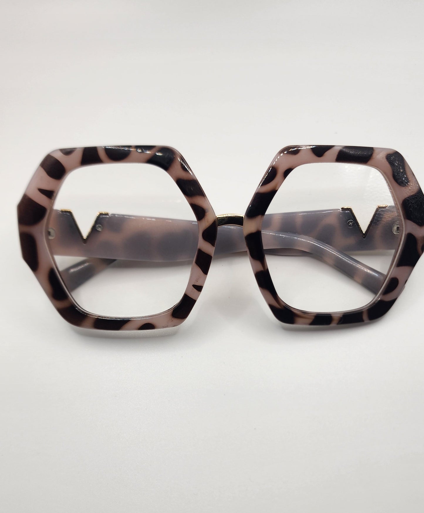 Cheetah Octagon Eyewear