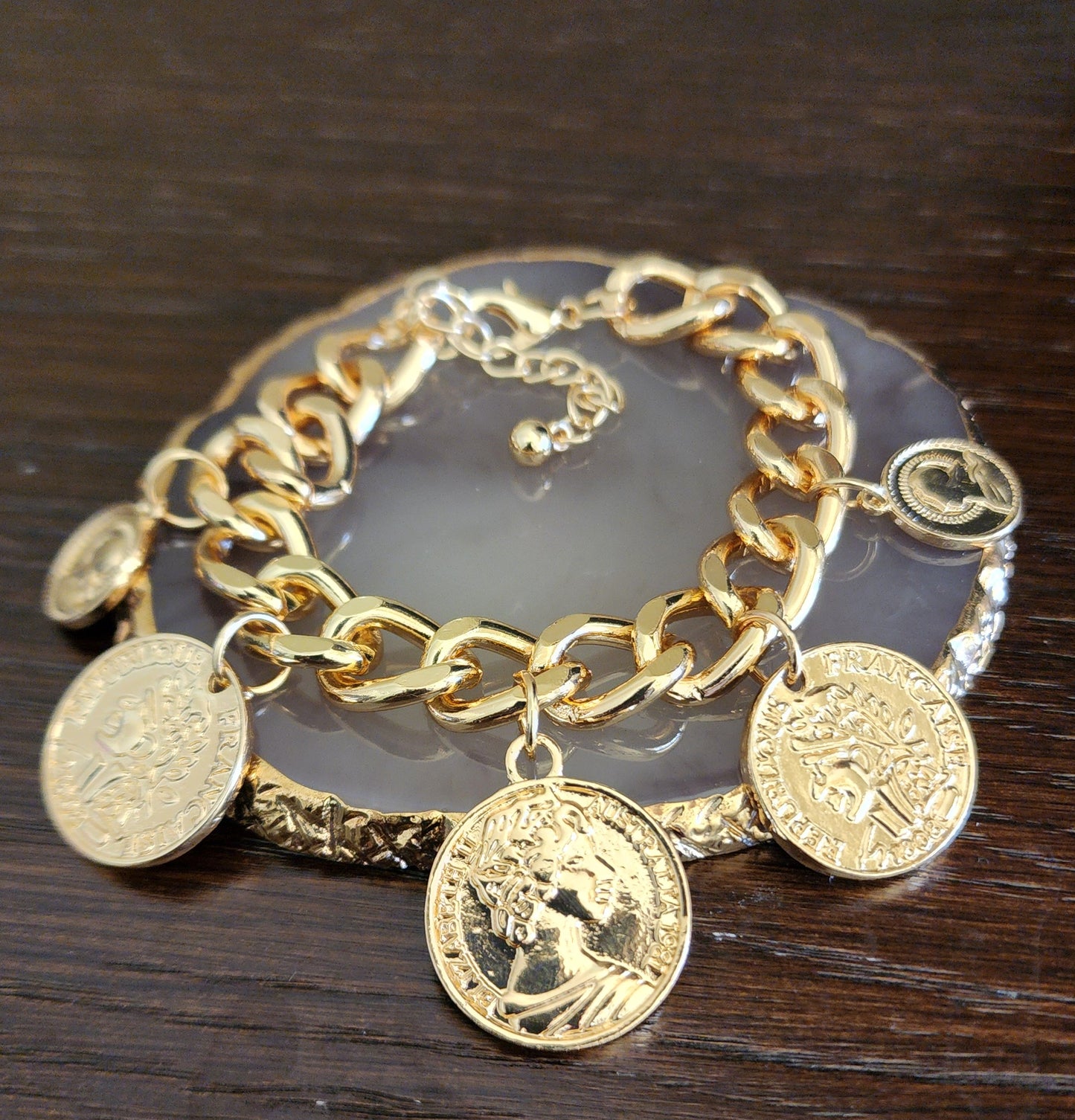 Coin Bracelet