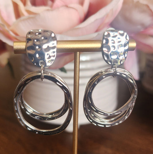 Donna Dangle Clip-On Earrings