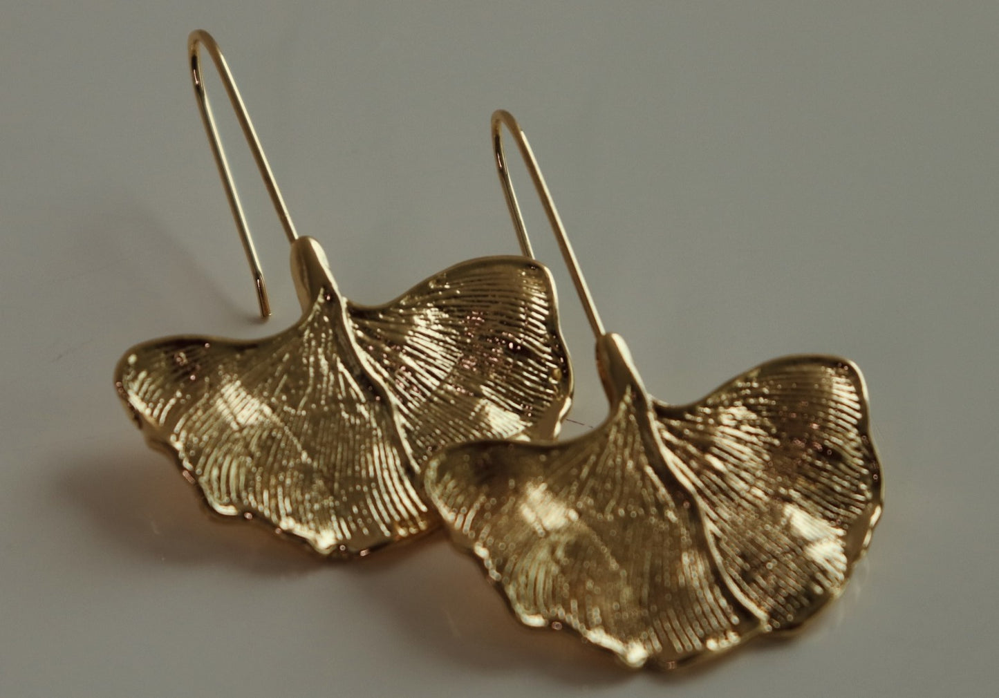 Golden Leaf Earrings