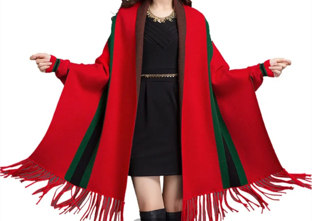 The Sleeved Sweater Shawl