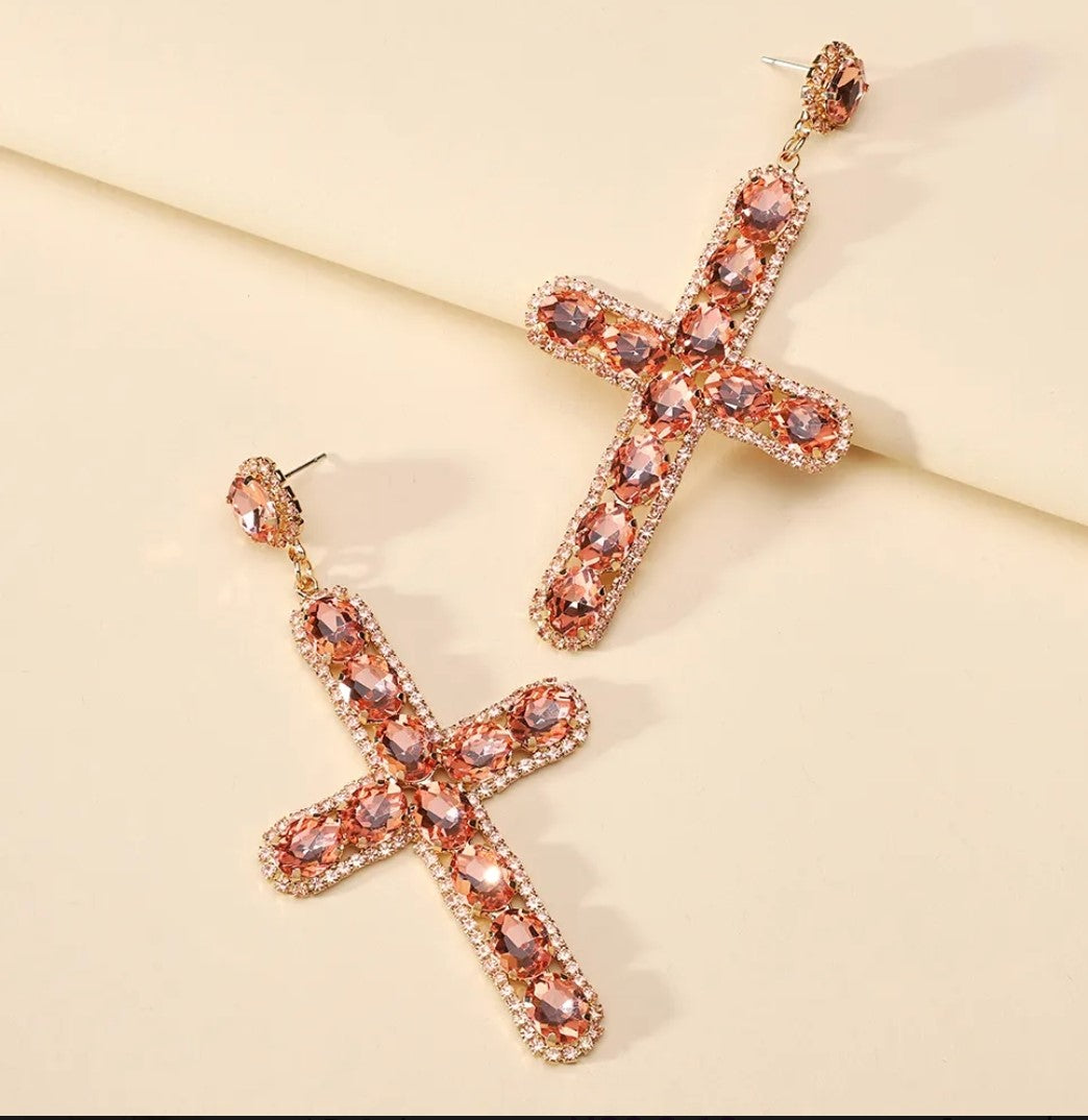 Rhinestone Cross