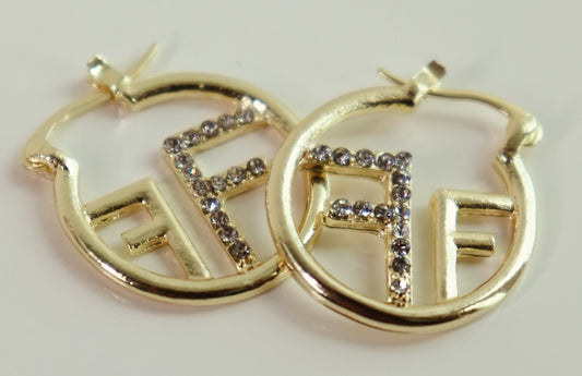 Rhinestone Flow Hoops
