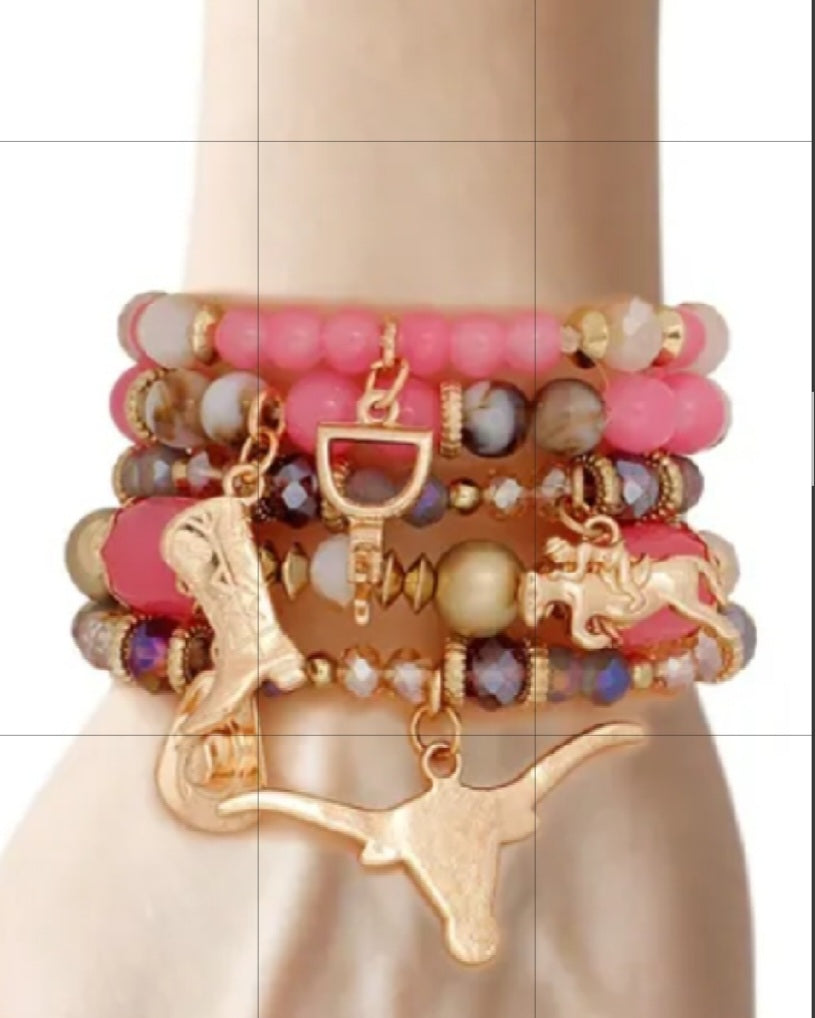 Western Girl Charm Bracelet